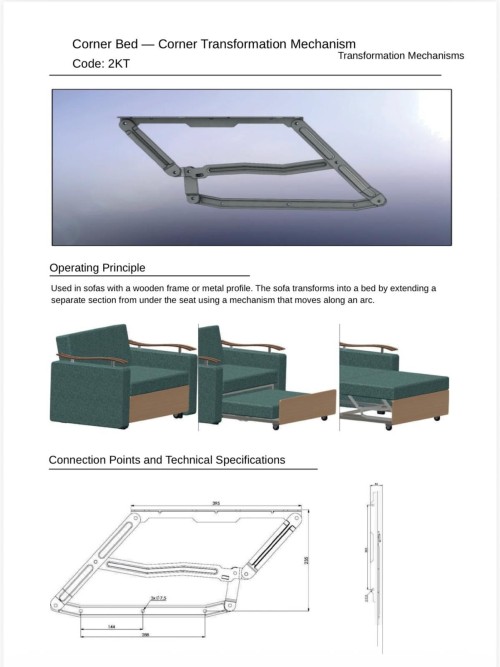 Durable Metal Corner Mechanism for Reliable Furniture Hinges
