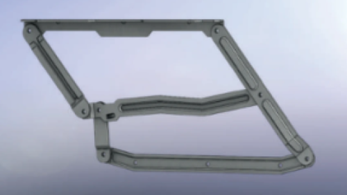 Durable Metal Corner Mechanism for Reliable Furniture Hinges